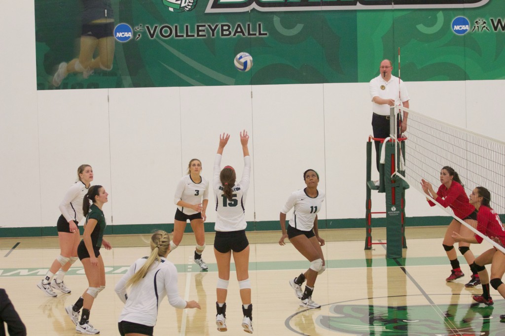 Volleyball Finds Split Success In Weekend Matches Against Hartford Stony Brook Pipe Dream